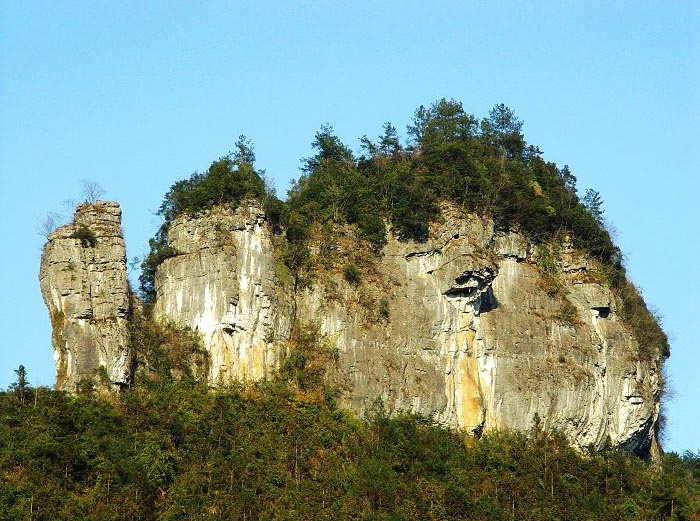 沅陵借母溪风光