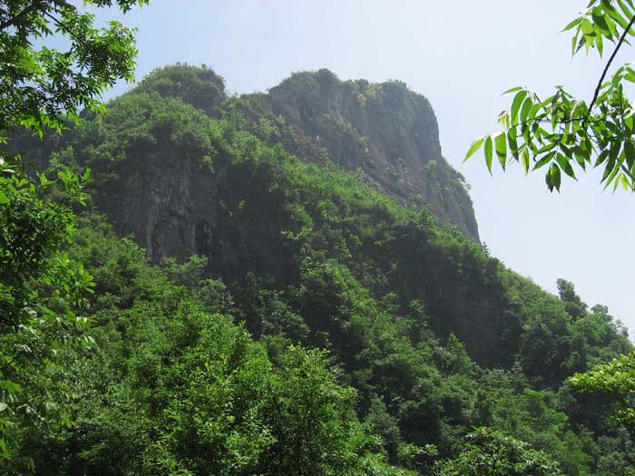 沅陵县筲箕湾的山