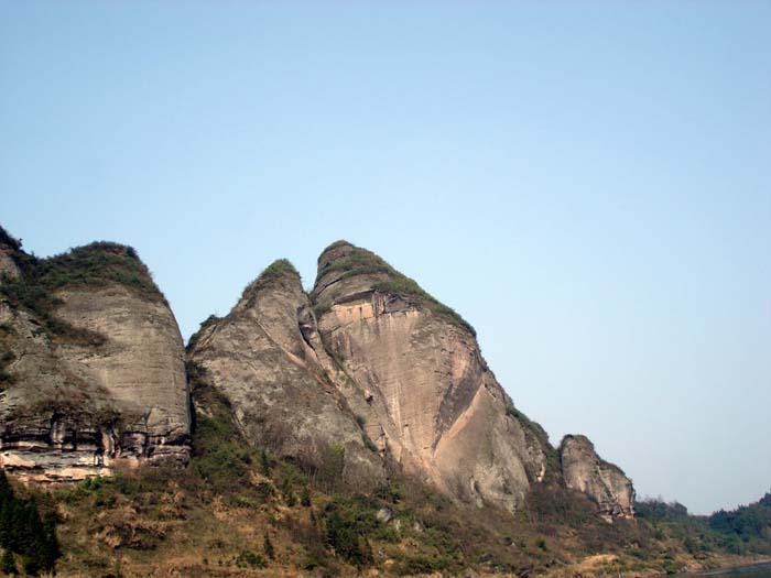 栩栩如生的海螺山