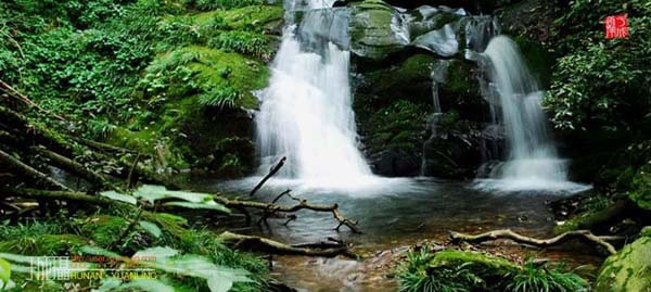 沅陵齐眉界高山流水,原始勾谷风光