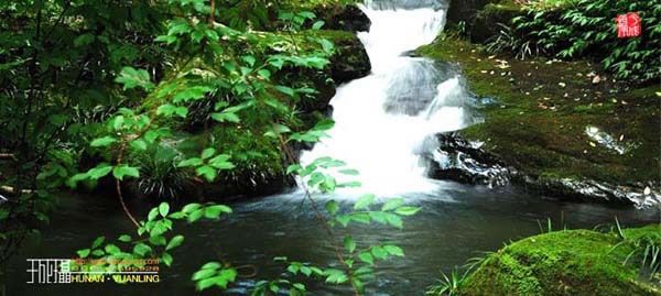 沅陵齐眉界高山流水,原始勾谷风光