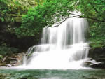 齐眉界高山流水沟谷风光