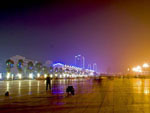 沅陵龙舟广场，2013夜景